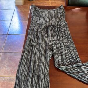 Strapless medium large jumpsuit in good condition